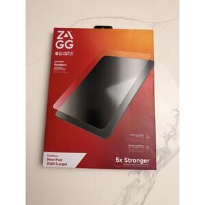 ZAGG InvisibleShield Glass Elite Screen Protector New iPad 2024 Large NIB